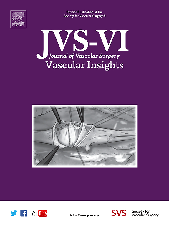 Go to journal home page - JVS-Vascular Insights